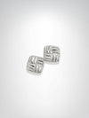 Boucles d'oreilles carrées
