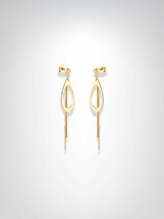 Boucles d'oreilles | Cocon D'Or Dorée