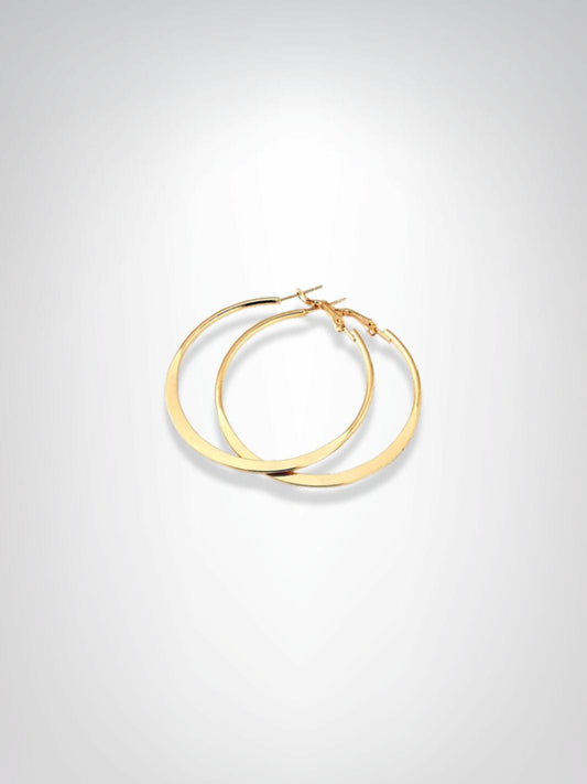 Boucles d'oreilles | Créoles Dorée Dorée