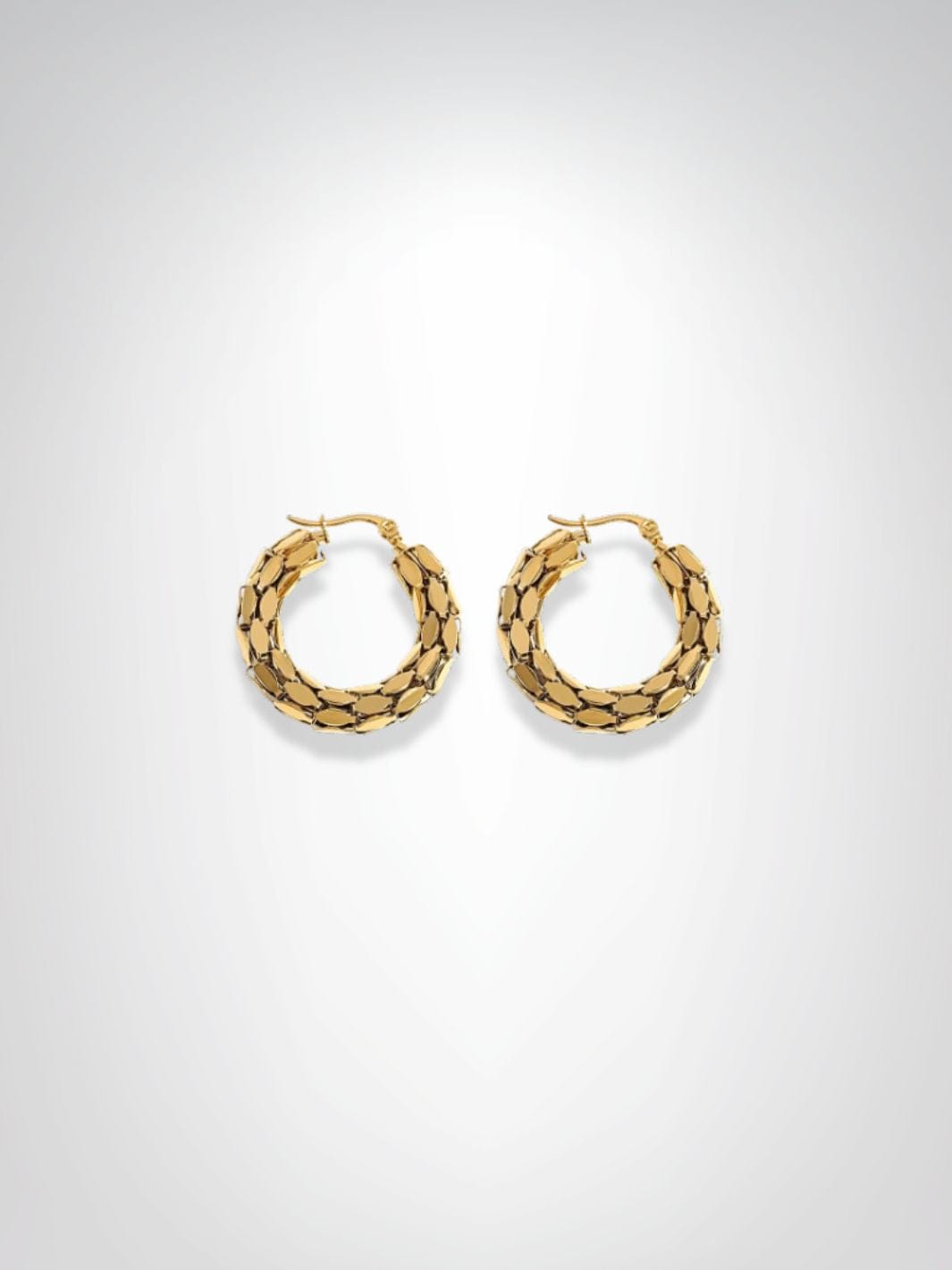 Boucles d'oreilles | Créoles Oréline Dorée
