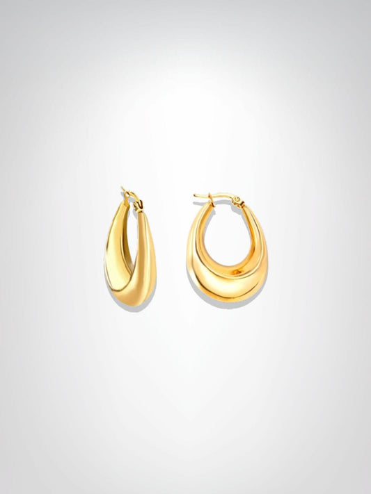Boucles d'oreilles | Dôme Dorée