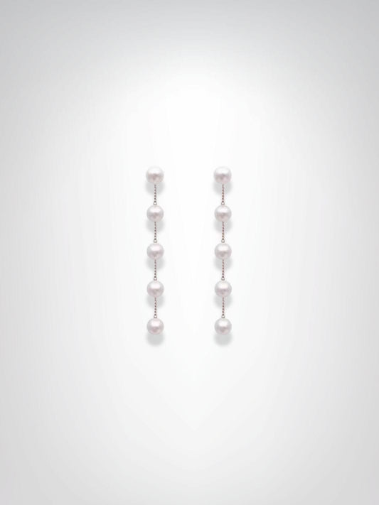 Boucles d'oreilles | Le Baiser de Perle Blanc