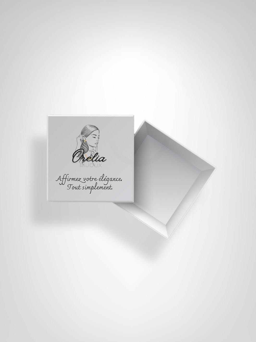 Boucles d'oreilles | Luna Dorée / Marron