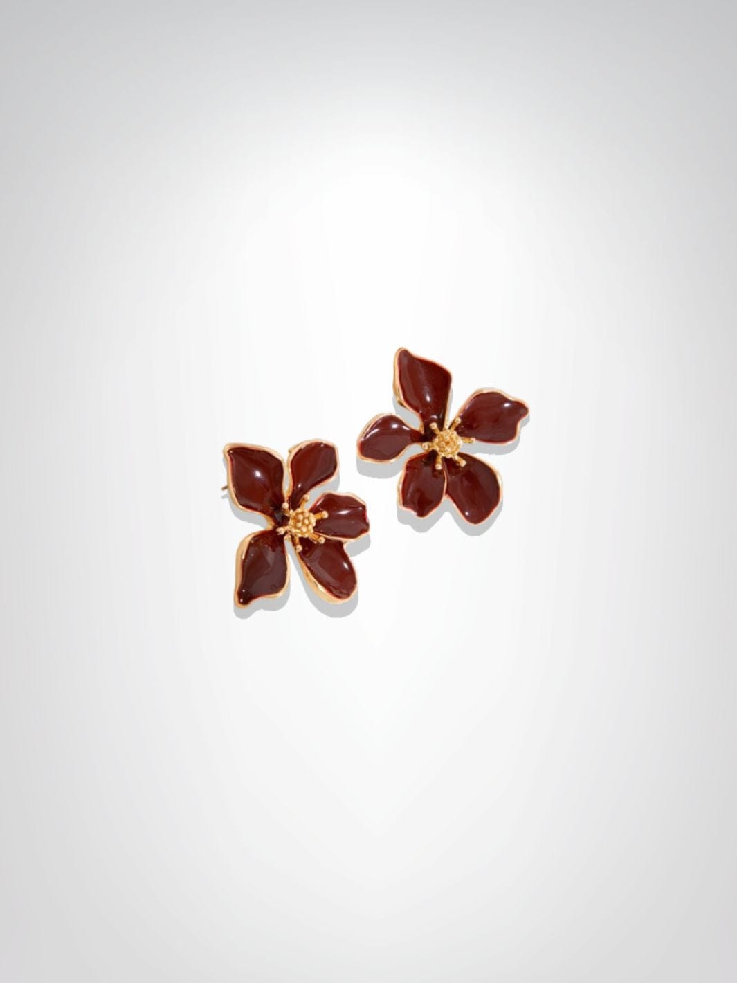 Boucles d'oreilles | Nébula Rouge bordeaux
