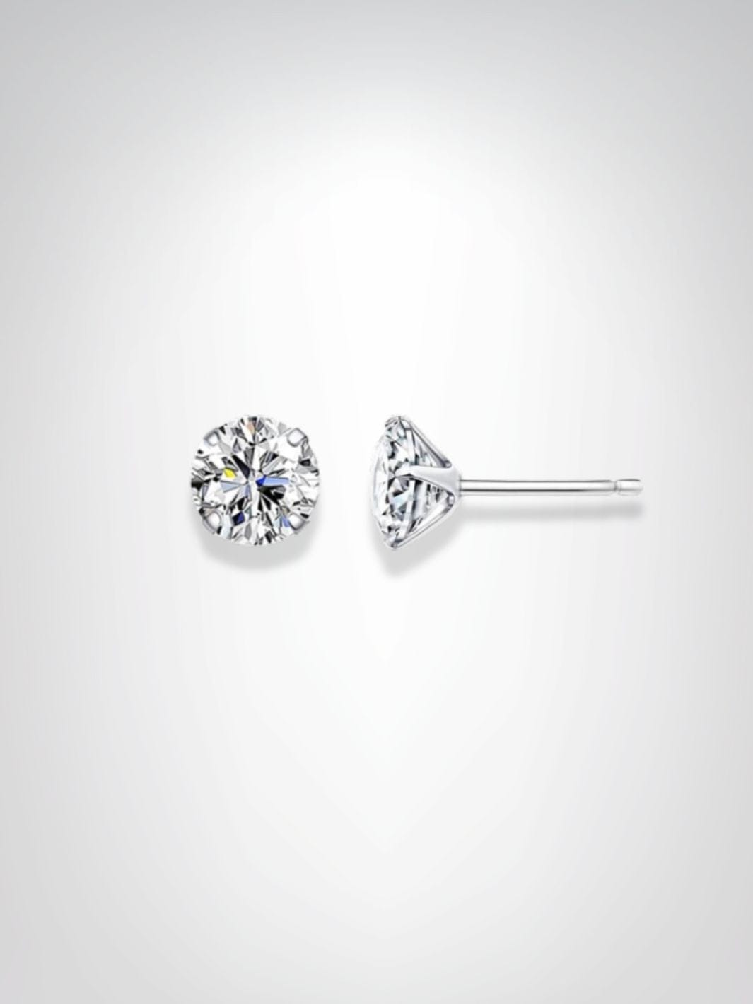 Boucles d'oreilles | Puce Argent 5mm