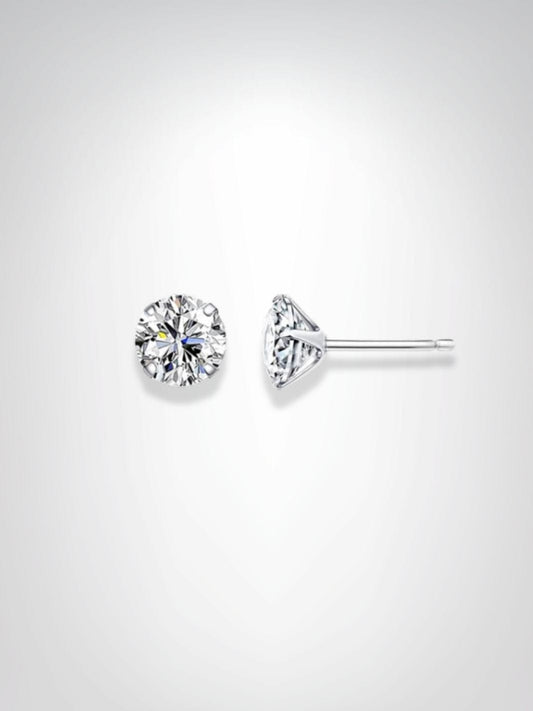 Boucles d'oreilles | Puce Argent 5mm