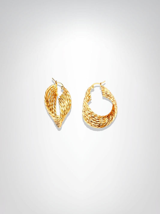 Boucles d'oreilles | Rivage Dorée
