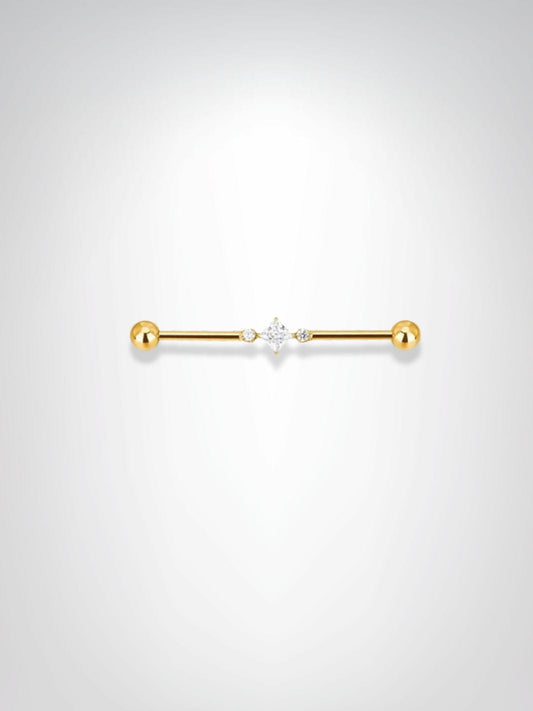 Piercing Industriel | La Trinité Dorée Dorée