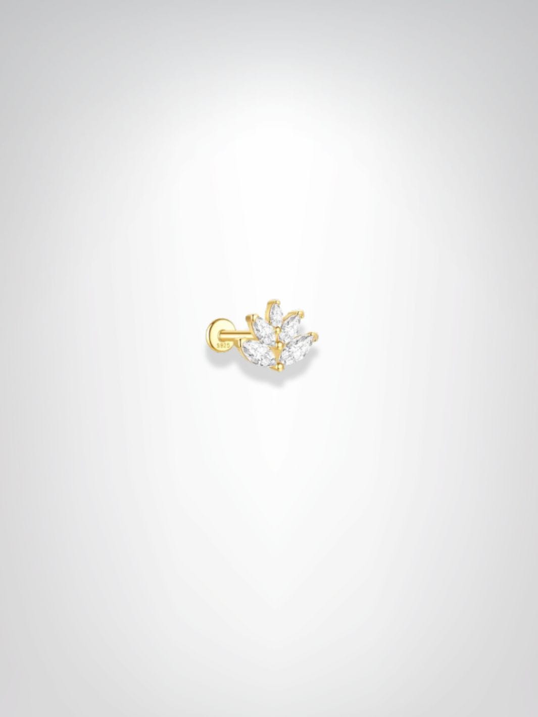 Piercing Tragus | Lotus Impérial Dorée