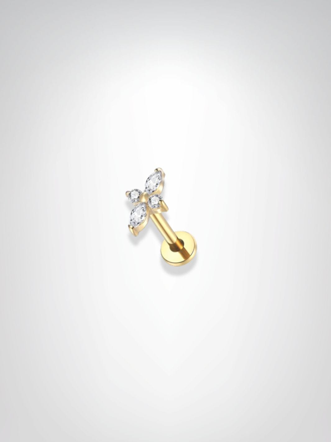 Piercings Helix | Fleur d'Aube Dorée