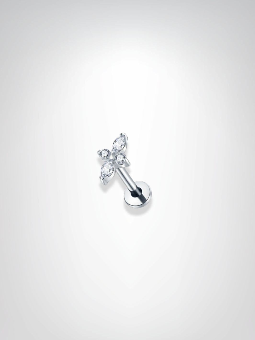 Piercings Helix | Quatre Éclats Argentée