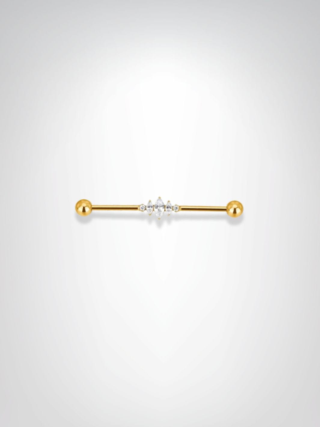 Piercings Industriel | La Ligne Impériale Dorée
