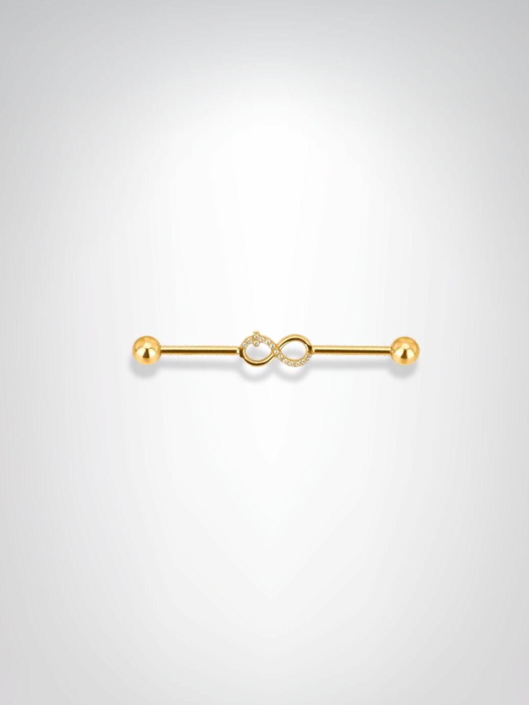 Piercings Industriel | Trésor Éternel Dorée